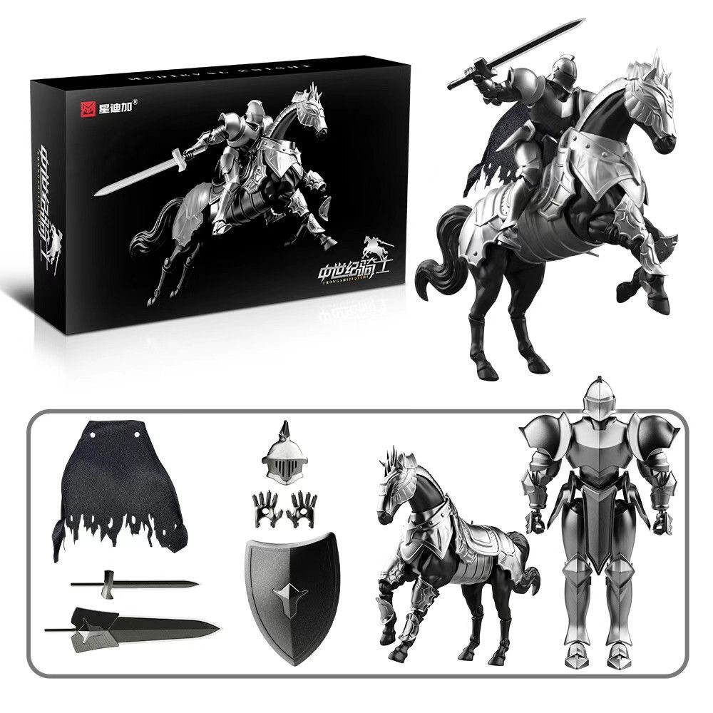 Plastic Model Paint - Xingdi Cavaleiro Medieval com Armadura Pesada