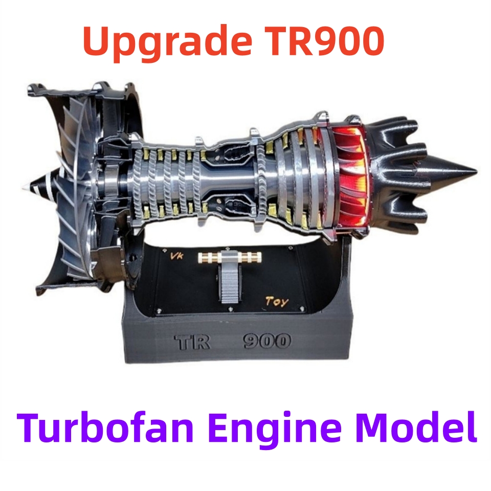 Model Kit Jet Engine - Atualizar modelo de motor turbofan tr900,