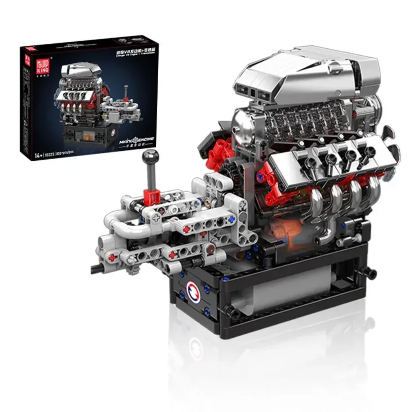 Model Kit Engine V8 - Molde King 10225 V8 Kit de