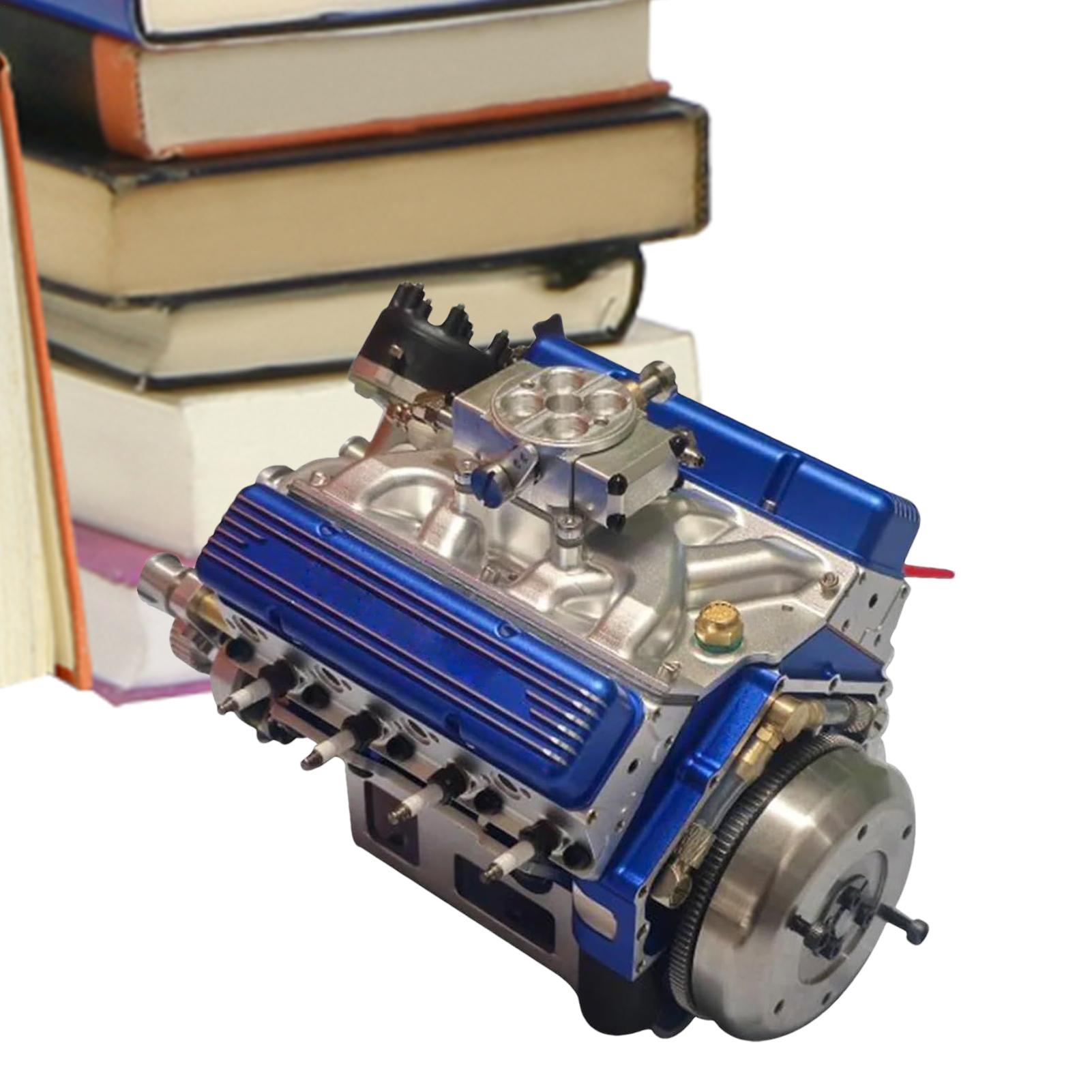 Model Kit Engine V8 - Kit de motor v8 gasolina ohv