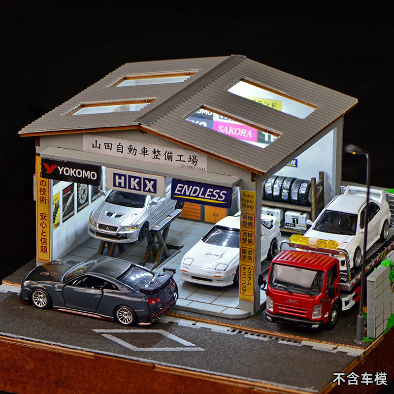 Model Kit Led - Kit de Diorama de Oficina de