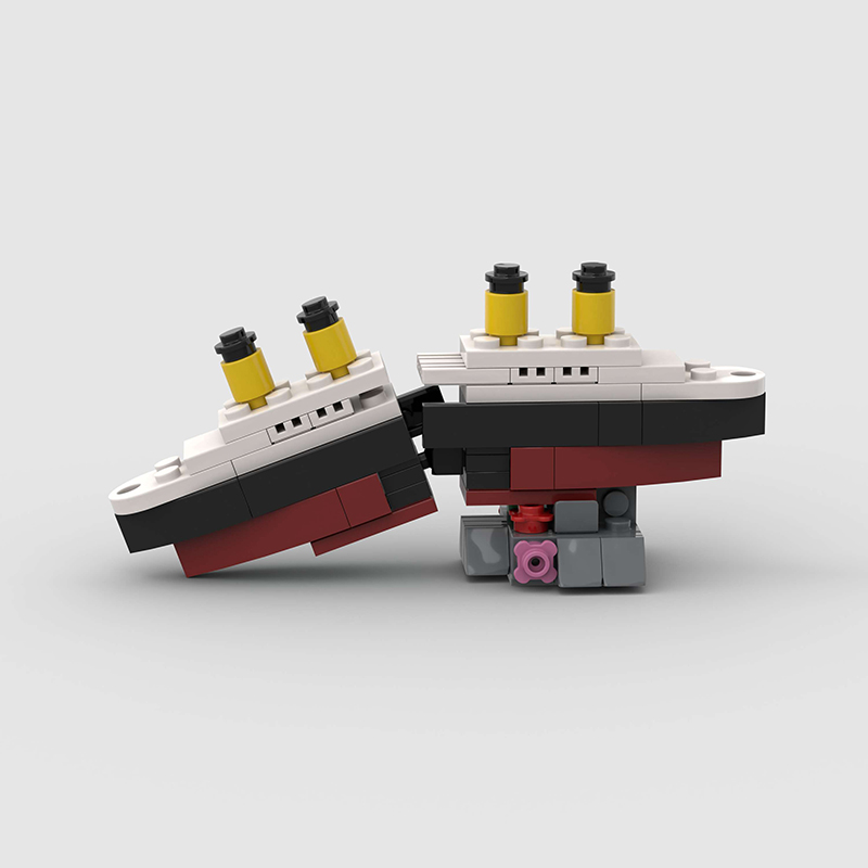 Model Kit Titanic - Mini RMS Titanic Sank Ship Modelo