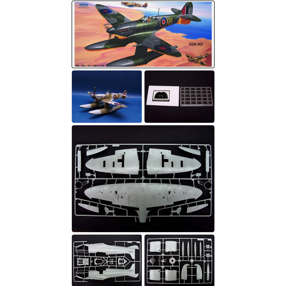 Model Kit Spitfire - Trumpeter 02404 Escala 1/24 Supermarine Spitfire