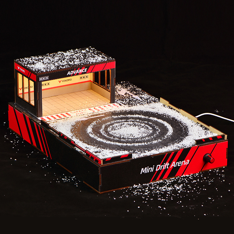 Model Kit Led - Diorama de Pista de Drift DIY