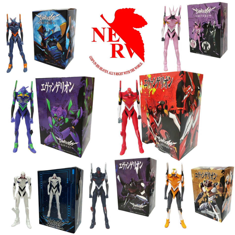 Model Kit Eva 00 - 7 estilos anime figura eva genesis