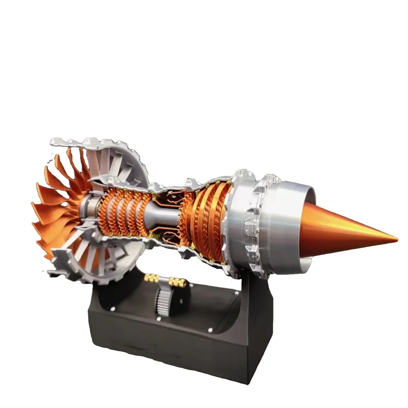 Model Kit Jet Engine - Turbofan Motor Aviation Model Assembly Kit,