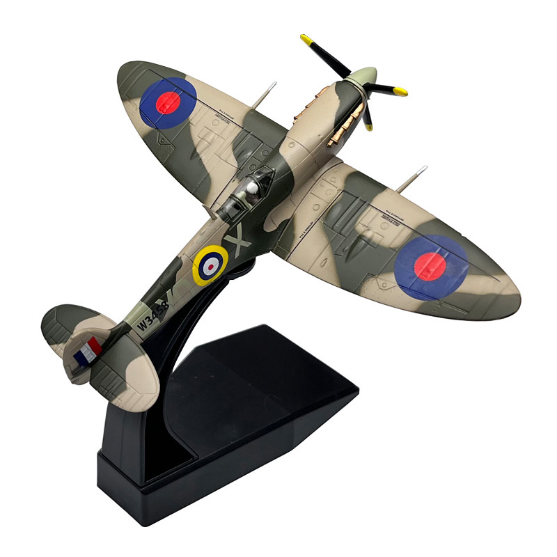 Model Kit Spitfire - Modelo de Avião de Combate Britânico