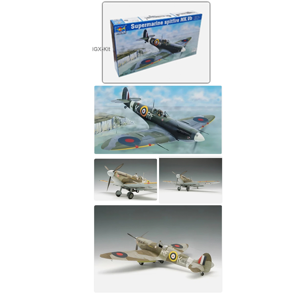 Model Kit Spitfire - Trumpeter 02403 Kit de Modelo de