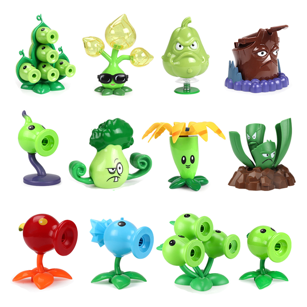 Model Kit Vs Figure - Figuras de Ação Originais PLANTS VS