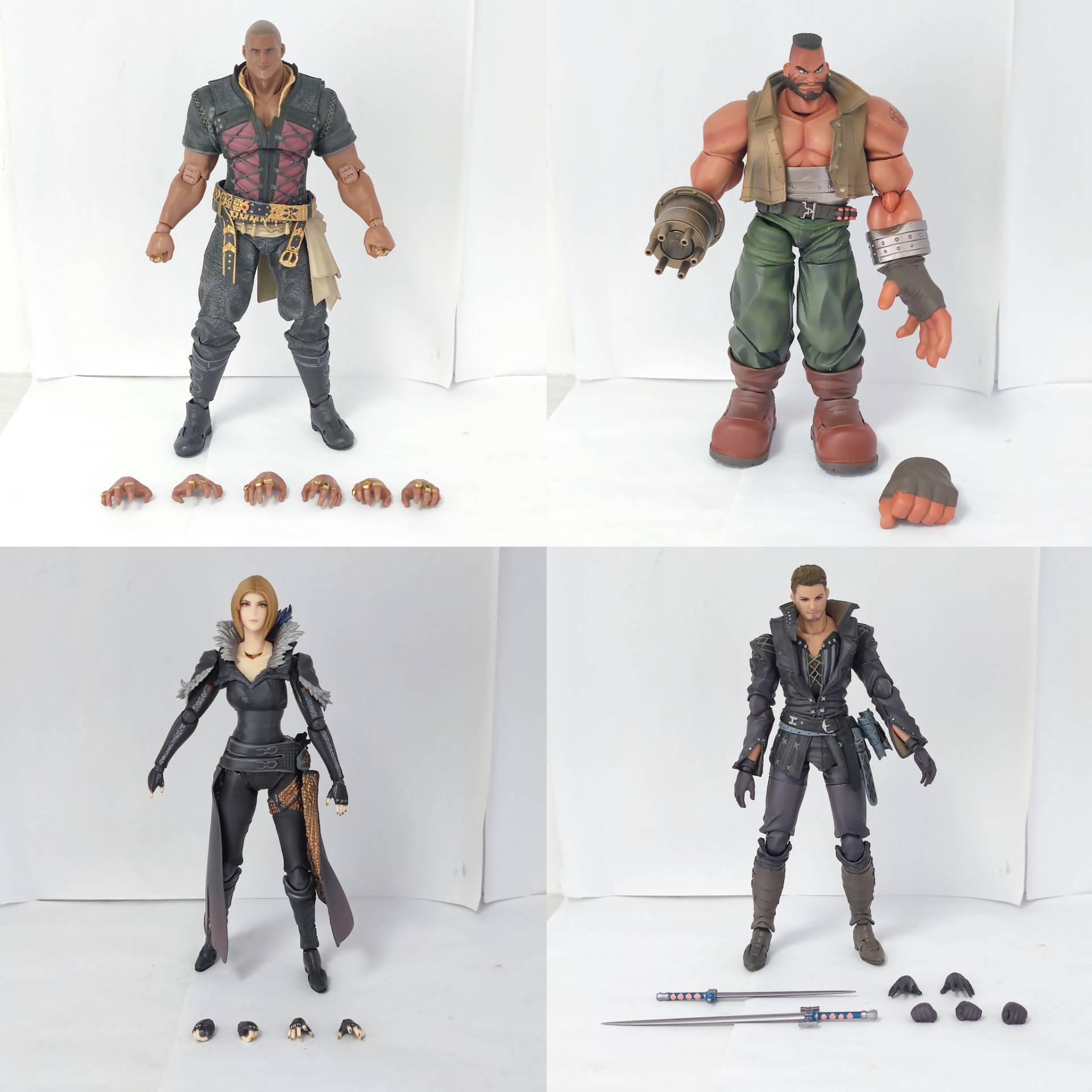 Model Kit Final Fantasy - Figura solta oficial Hugo Kupka Benedikta