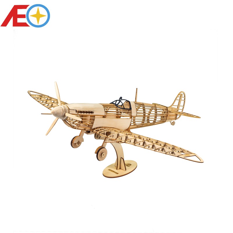 Model Kit Spitfire - Modelo Estático de Avião RC AEORC