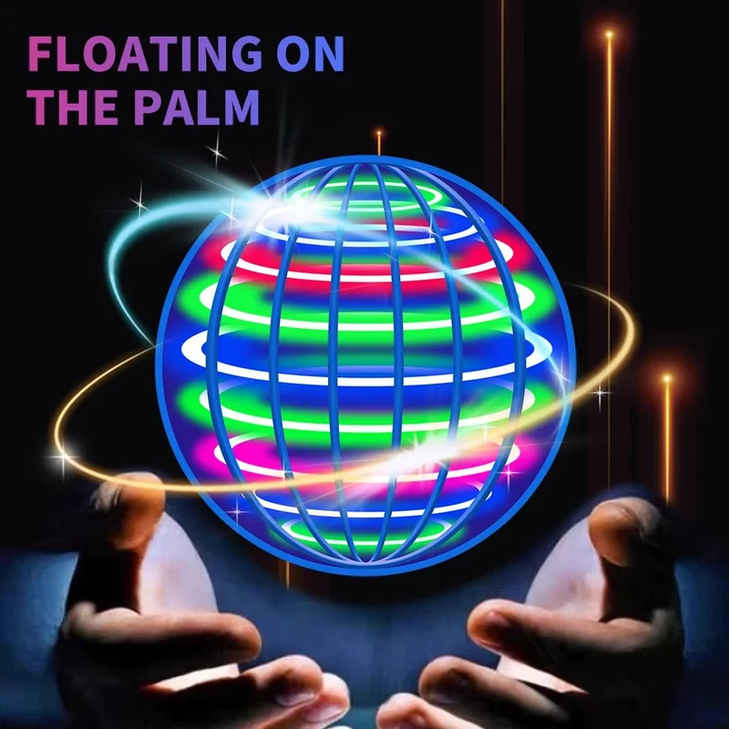 Model Kit Ufo - Bola UFO LED Voadora, Bola Mágica