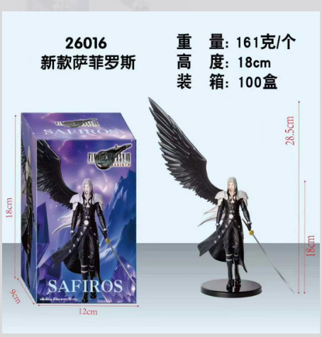 Model Kit Final Fantasy - Estátua Colecionável do Modelo do Anjo