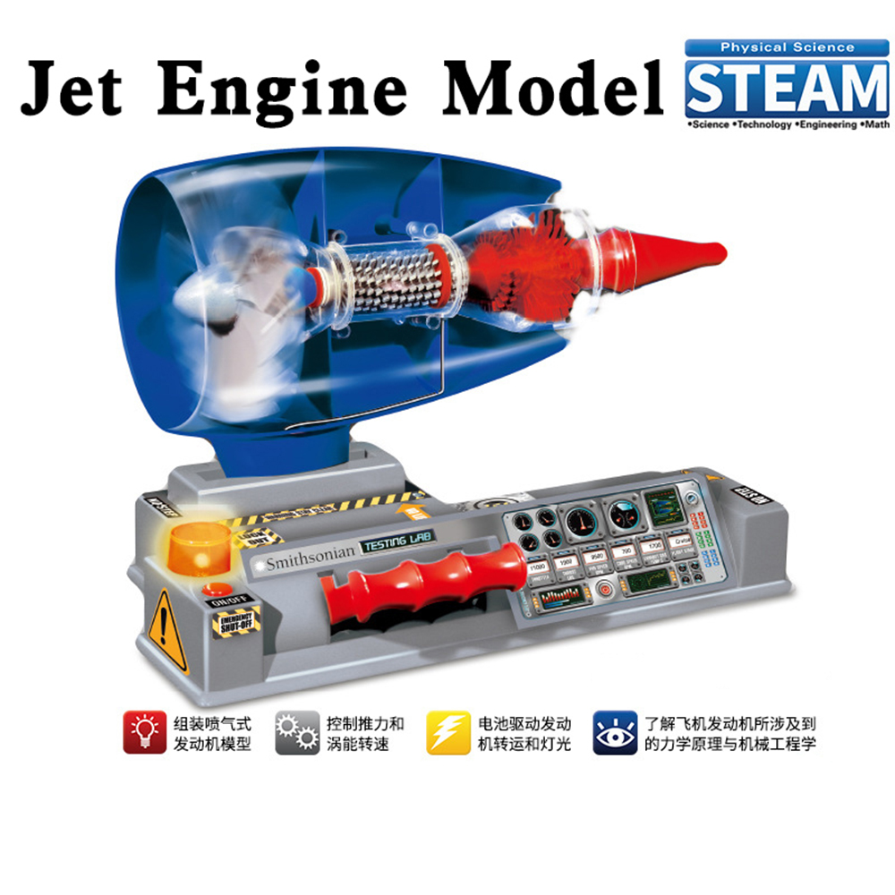 Model Kit Jet Engine - Jato de aeronaves modelo de motor