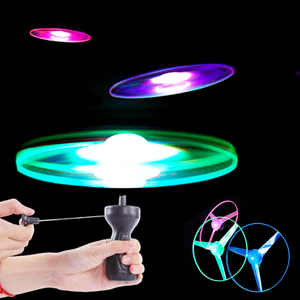 Model Kit Ufo - Brinquedo Voador Luminoso com Hélice e