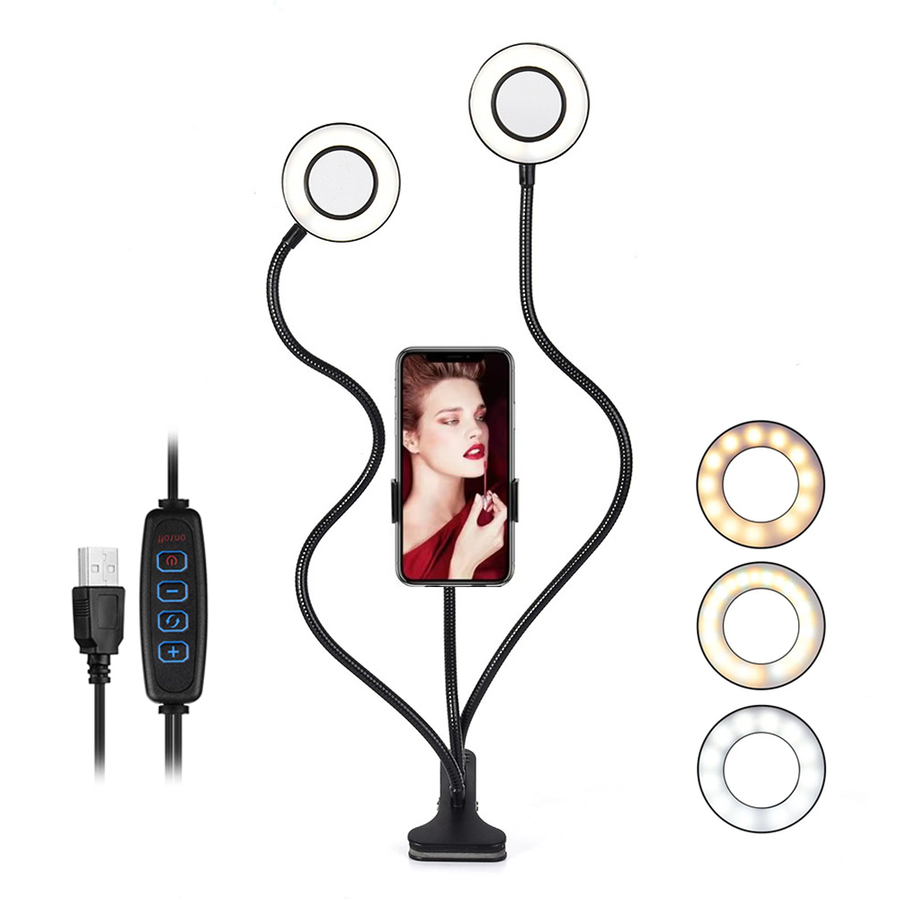 Model Kit Led - Luzes duplas led anel de luz