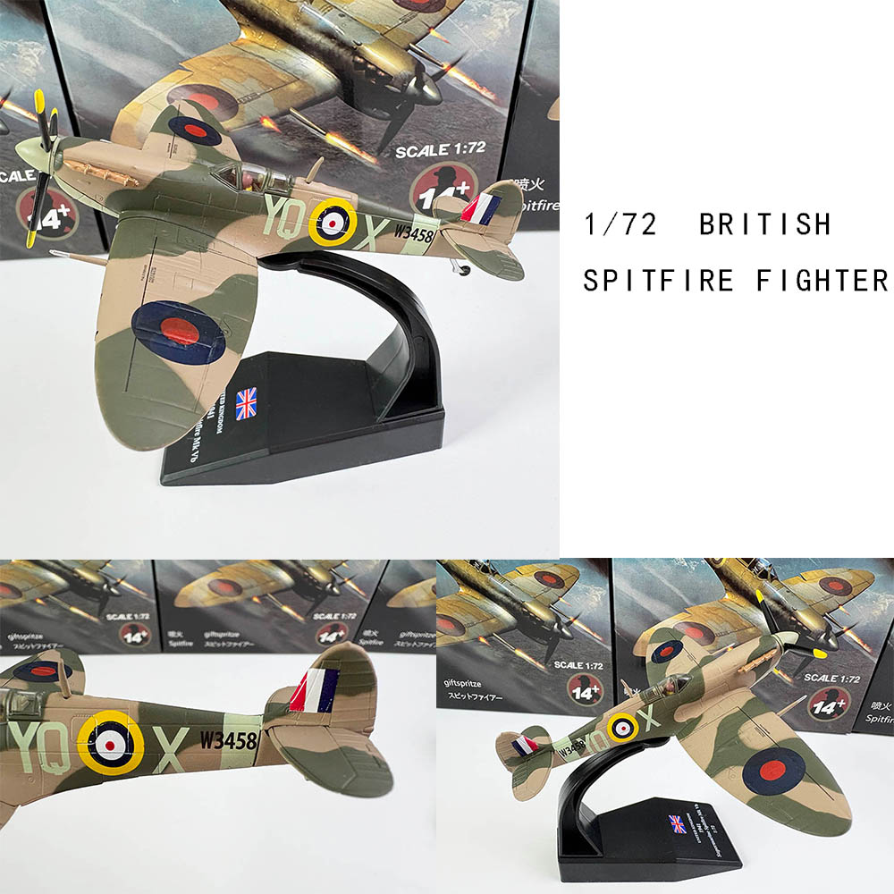 Model Kit Spitfire - Modelo de Avião de Combate Britânico