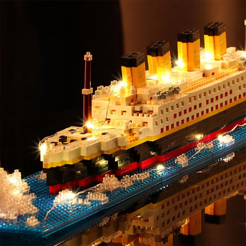 Model Kit Titanic - Diy titanic criativo luxo iceberg cruzeiro