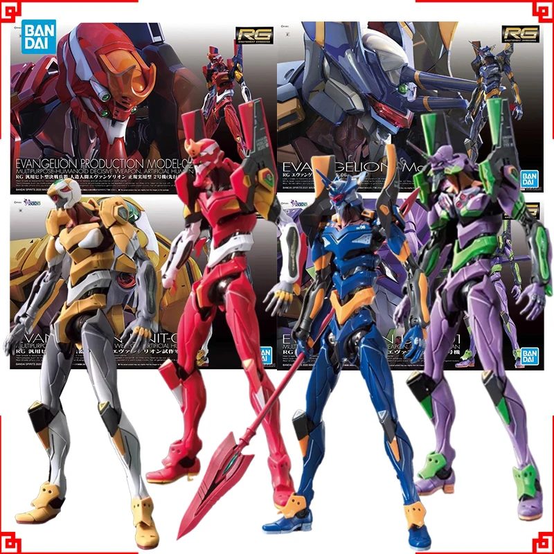 Model Kit Eva 00 - Kit de Montagem Bandai Evangelion RG