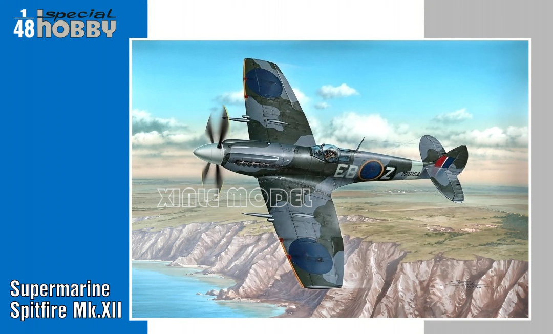 Model Kit Spitfire - Kit de Modelo de Aeronave de