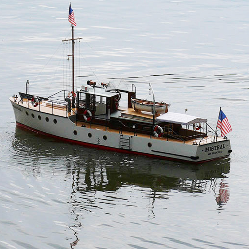 Model Kit Yacht - Iate De Madeira Kit Basswood Vento
