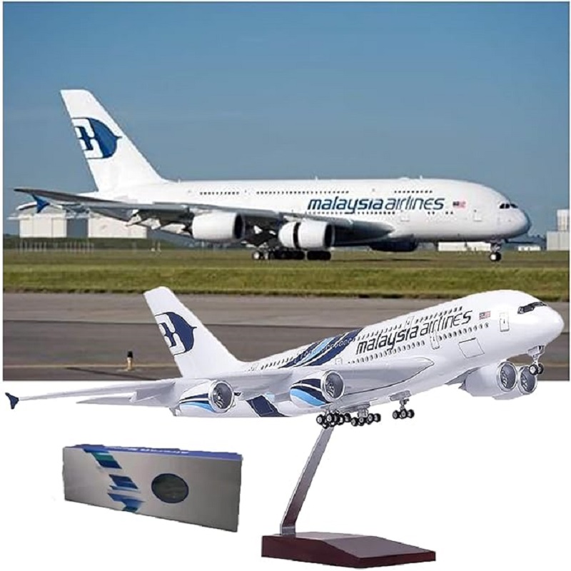 Resin Kit Cast - Escala 1:160 Malaysia Airlines A380 modelo
