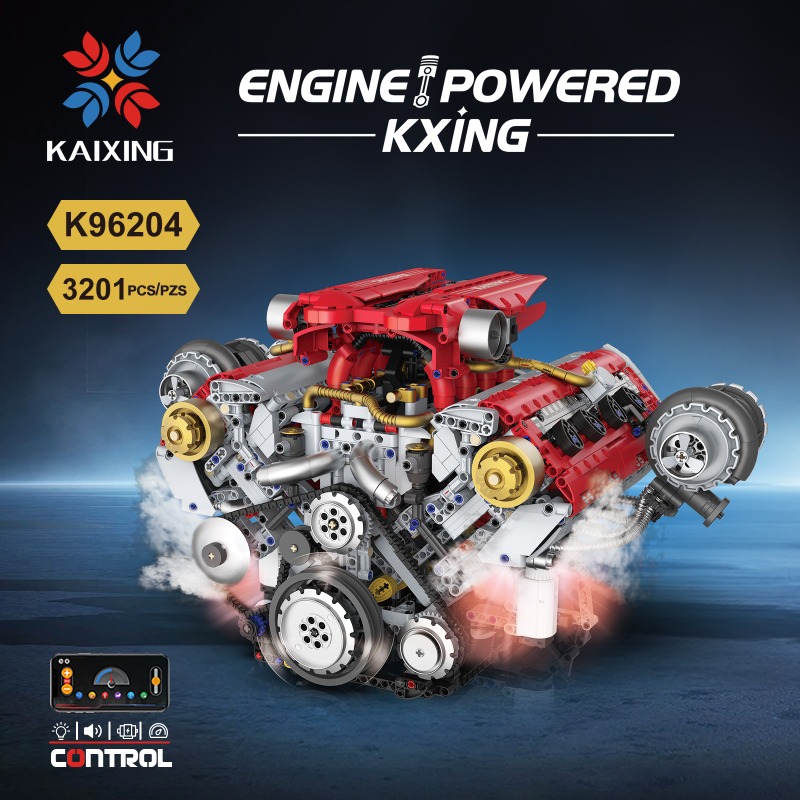 Motor motorizado v8 3201 peças - Model Kit Engine V8 avaliação e preço