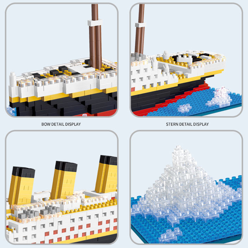 Modelo do Navio Titanic Brinqu - Model Kit Titanic avaliação e preço