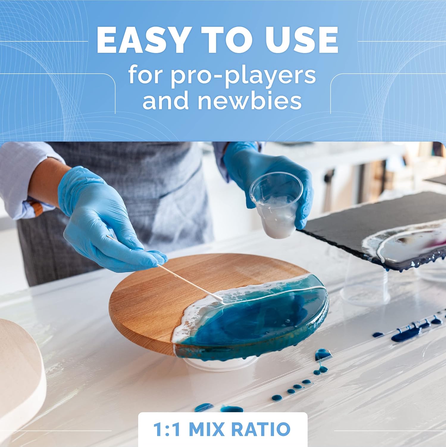 Kit de Resina Epóxi Transparen - Resin Kit Cast avaliação e preço