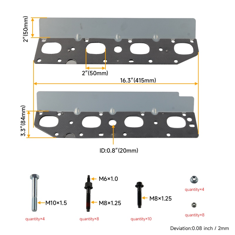 Kit de Hardware e Juntas para  - Model Kit Engine V8 avaliação e preço