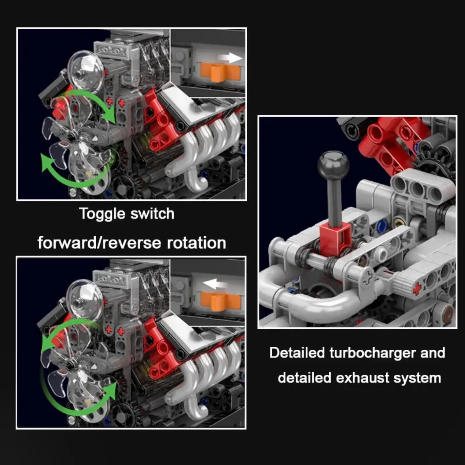 Molde King 10225 V8 Kit de con - Model Kit Engine V8 avaliação e preço