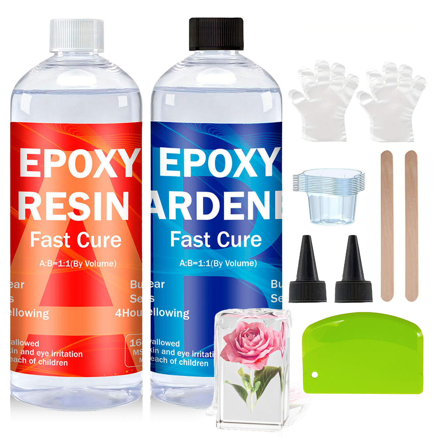 Kit de Resina Epóxi Transparen - Resin Kit Cast avaliação e preço