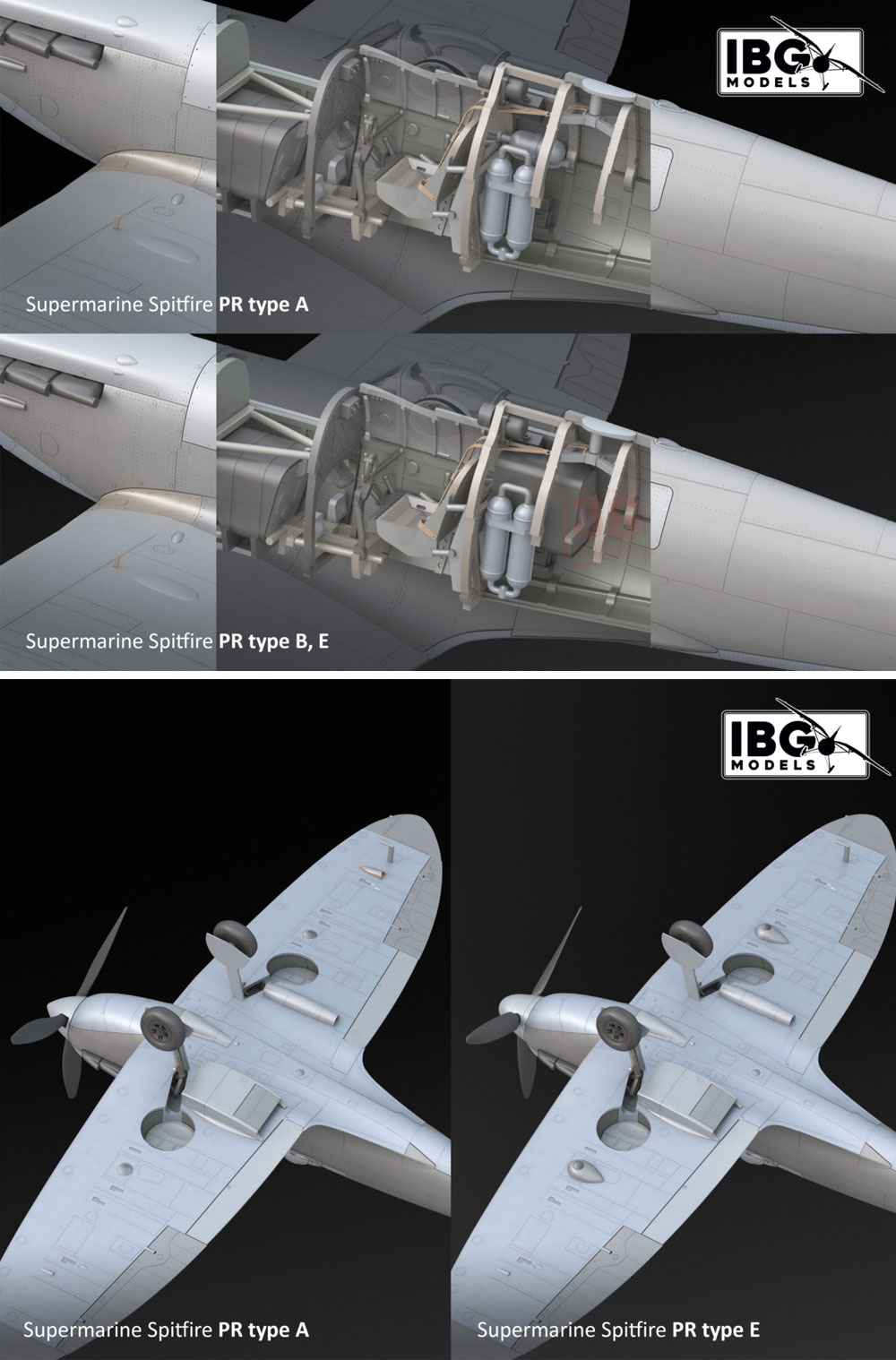 IBG 72582 1/72 Supermarine Spi - Model Kit Spitfire avaliação e preço