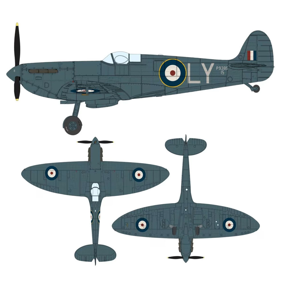 Kit de Modelo de Aeronave Plás - Model Kit Spitfire avaliação e preço