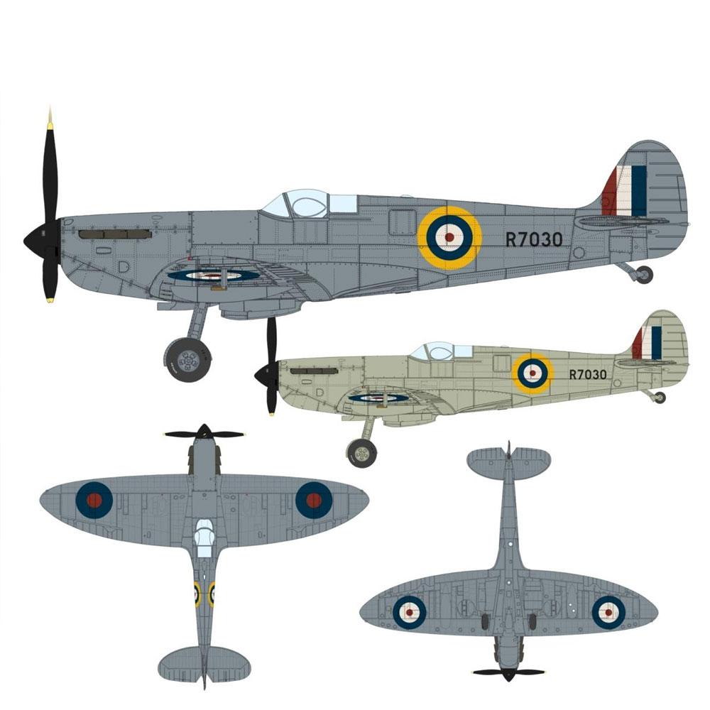 Kit de Modelo de Aeronave Plás - Model Kit Spitfire avaliação e preço