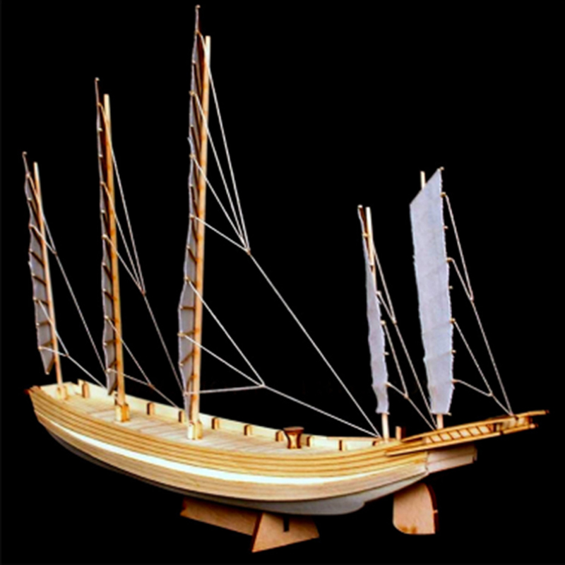 Handmade antigo navio de madei - Model Kit Yacht avaliação e preço