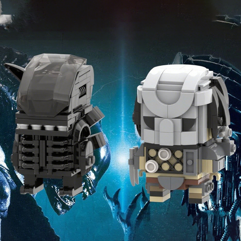 322 peças MOC Predador vs. Ali - Model Kit Vs Figure avaliação e preço