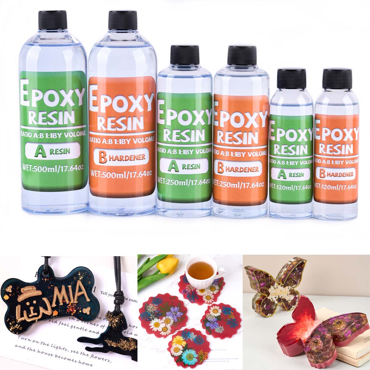 Kit de resina epóxi com propor - Resin Kit Cast avaliação e preço