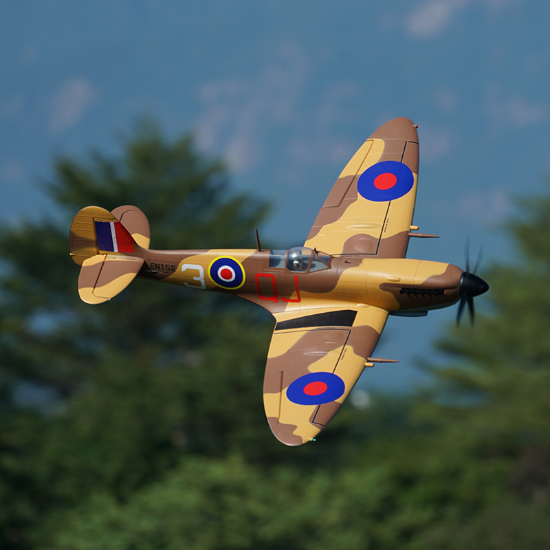 Avião RC Elétrico XFly 1200mm, - Model Kit Spitfire avaliação e preço