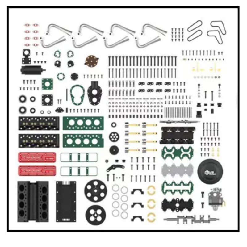 Motor a Gasolina TOYAN V8 4 Te - Model Kit Engine V8 avaliação e preço