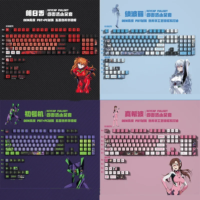 EVANGELION Eva Keycaps XDA EVA - Model Kit Eva 00 avaliação e preço