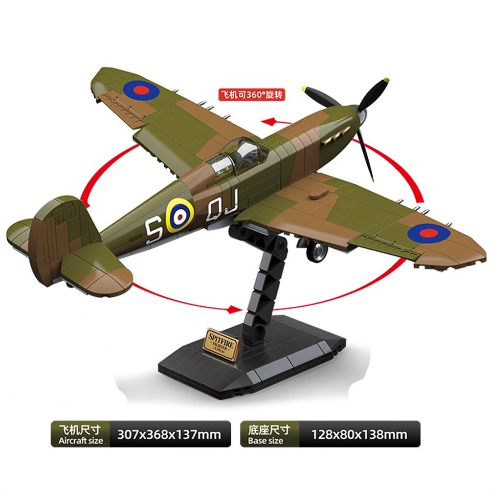 Soldados do Exército da Guerra - Model Kit Spitfire avaliação e preço
