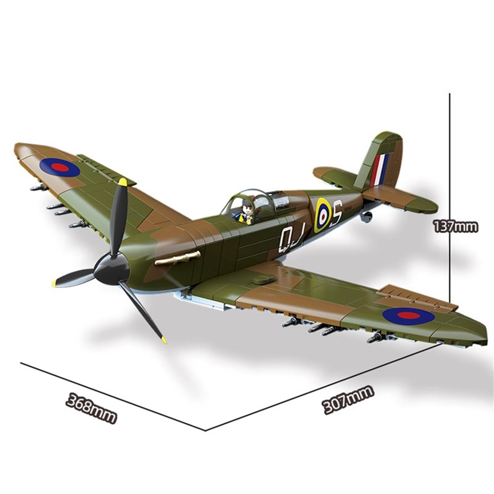 Soldados do Exército da Guerra - Model Kit Spitfire avaliação e preço