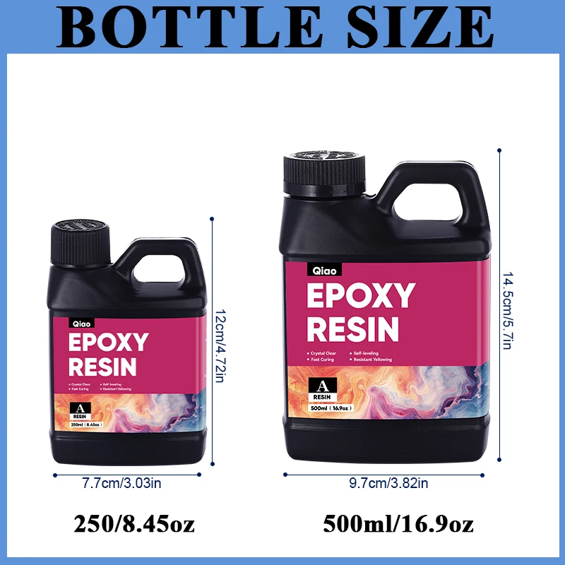 Kit de Resina Epóxi 500ml/1000 - Resin Kit Cast avaliação e preço