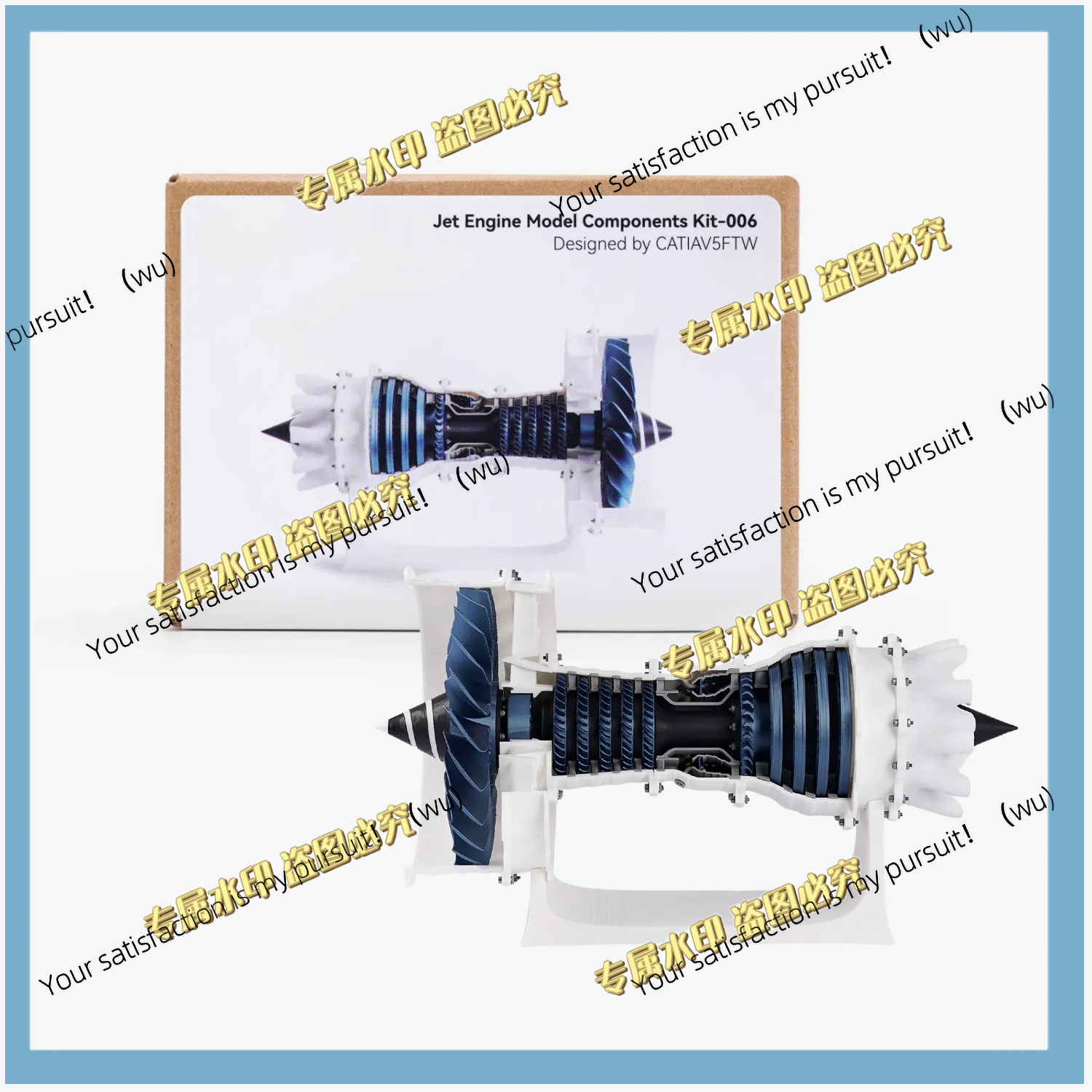 Kit de Componentes para Modelo - Model Kit Jet Engine avaliação e preço