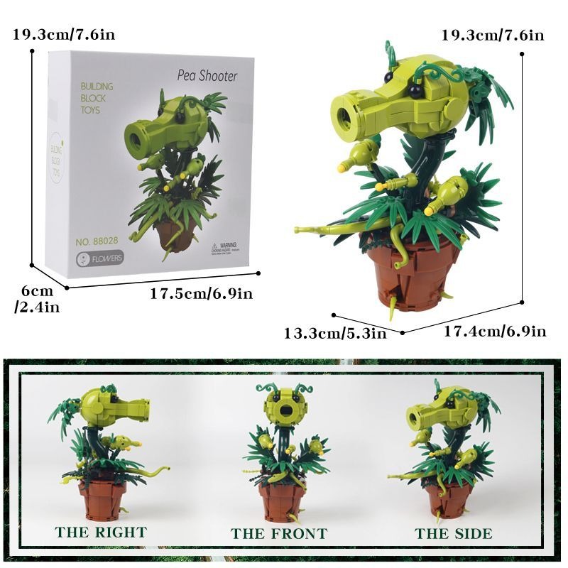 Blocos de Montar Plantas vs. Z - Model Kit Vs Figure avaliação e preço