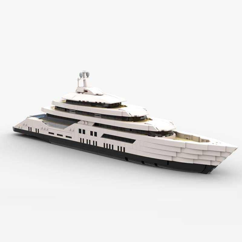 Novo Modelo de Iate de Luxo Mo - Model Kit Yacht avaliação e preço