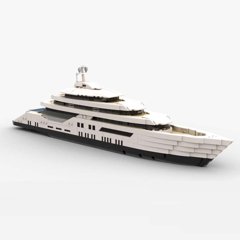 Novo Modelo de Iate de Luxo Mo - Model Kit Yacht avaliação e preço
