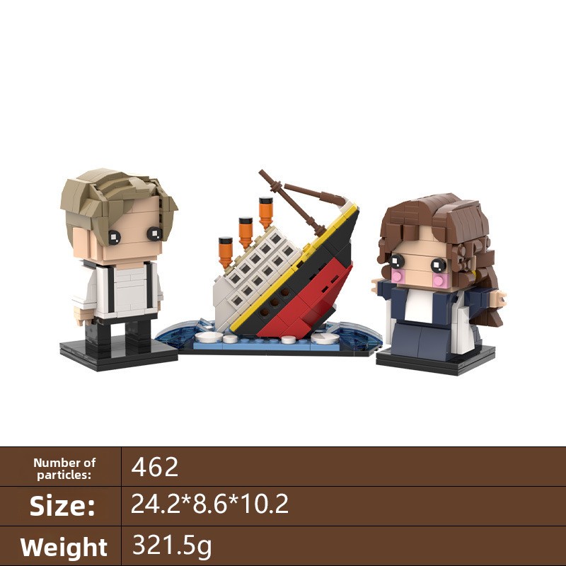 Conjunto de Blocos de Montar T - Model Kit Titanic avaliação e preço