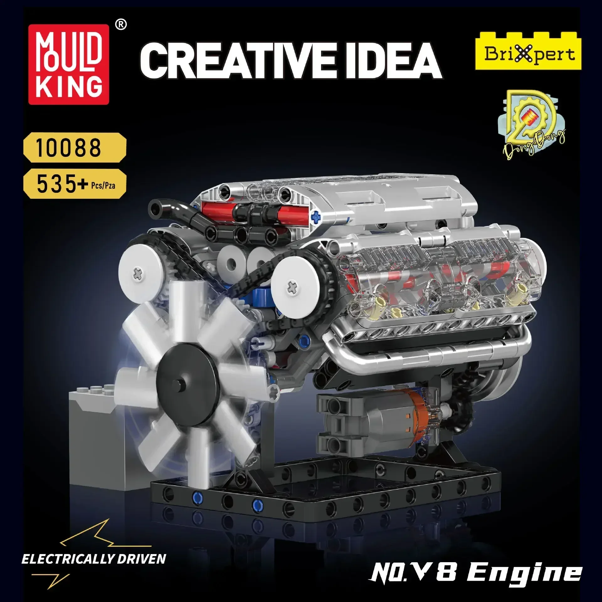 Molde rei v8 conjuntos de bloc - Model Kit Engine V8 avaliação e preço